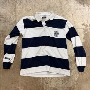Barbarian Striped Long Sleeve Rugby Shirt college de Montreal